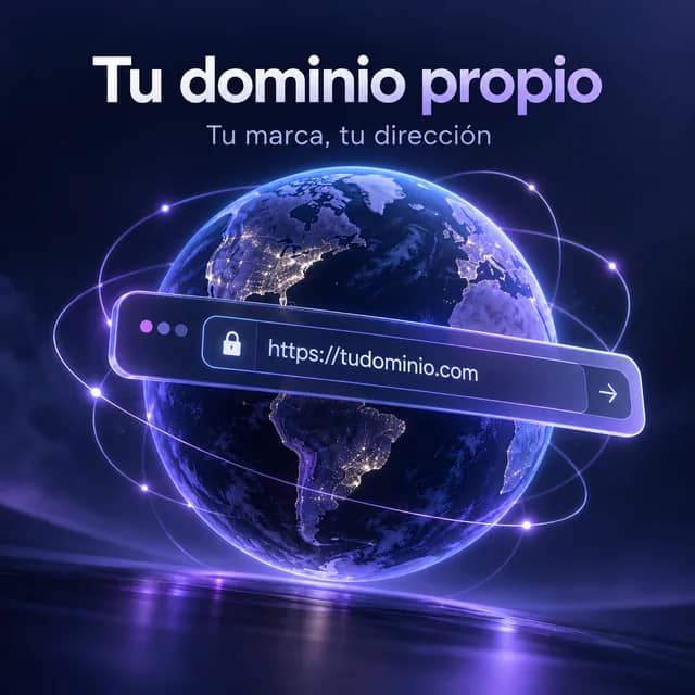 Dominio propio para tu marca