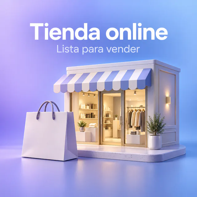 Tienda online lista para vender
